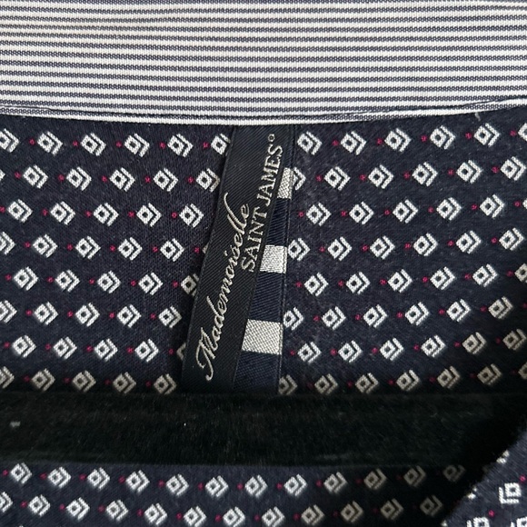 Saint James neck tie blouse - Picture 3 of 15